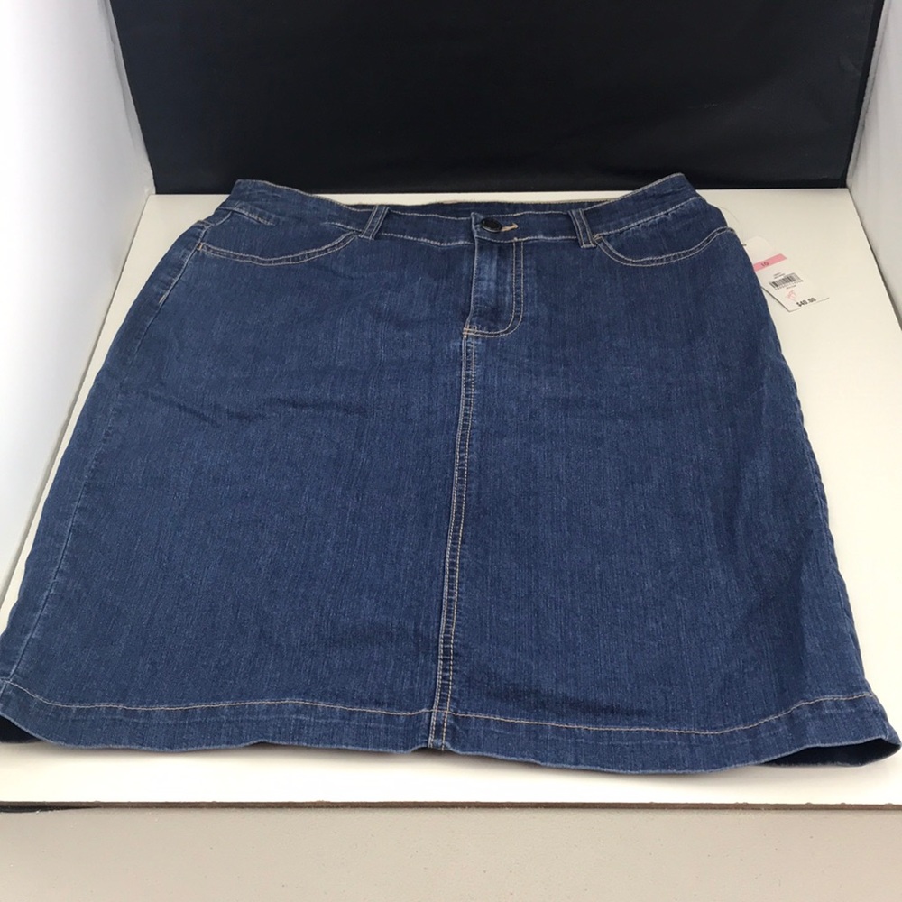 Kim Rogers denim skirt NWT size 10